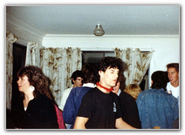 DJ at his 21st May 1987